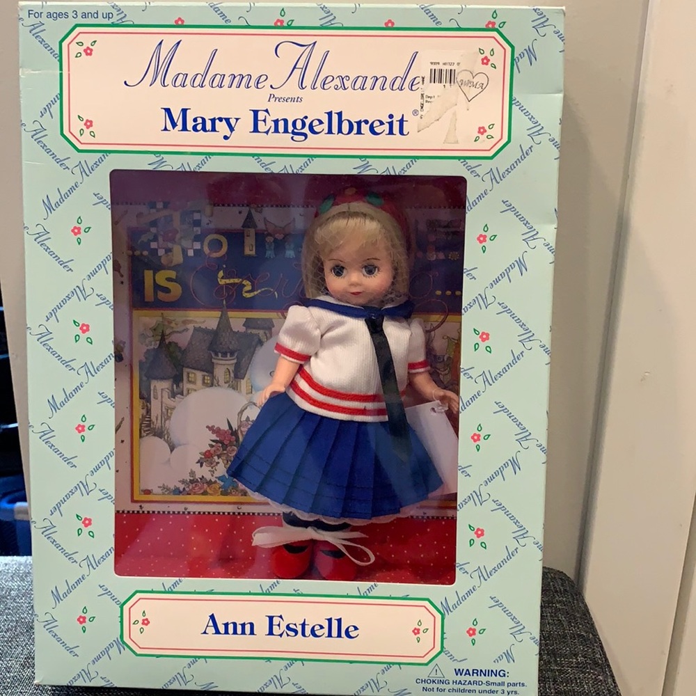 RARE Madame Alexander Mary Engelbreit Anne Estelle Doll NIB